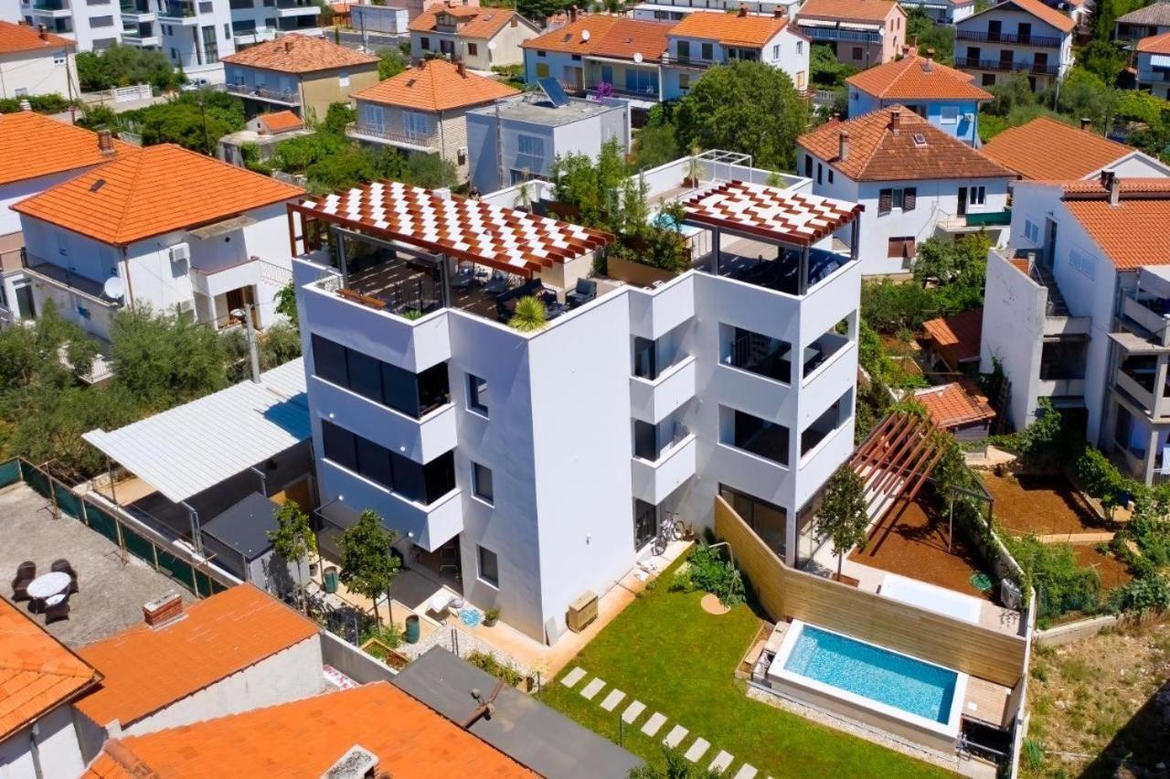 Apartmán Shell Sky Luxury Penthouse With Private Pool Zadar Exteriér fotografie